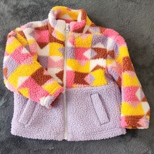 Cat & Jack Multicolor Fleece Jacket
